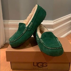 NEW UGG Ansley Slipper in Pine Green - Never Worn!